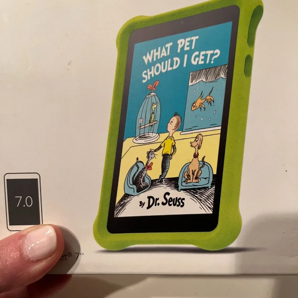 Tablet Bumper for a Kid's Nook T (GREEN) (book/x/NEW) (For 7